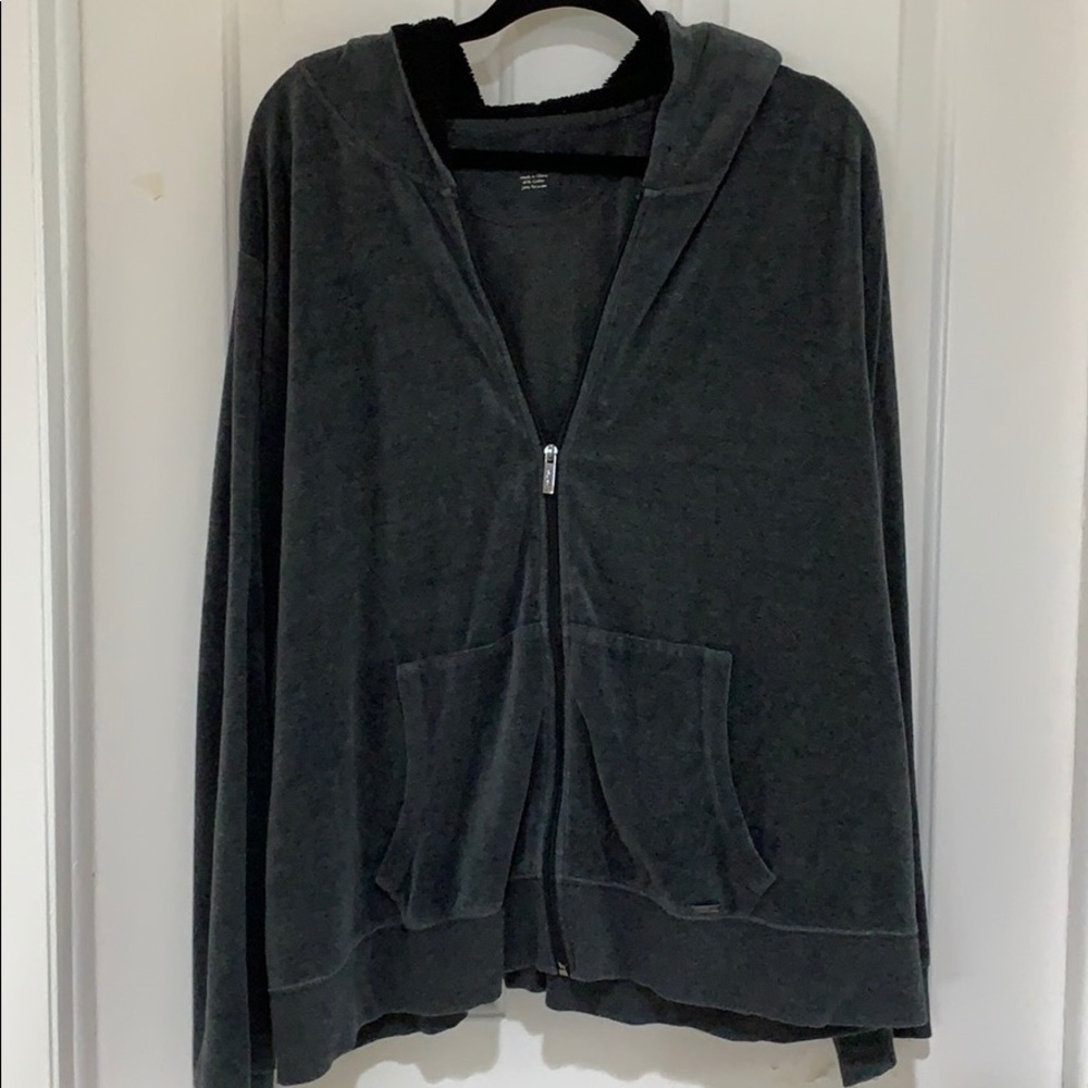 Zip up sweatshirt